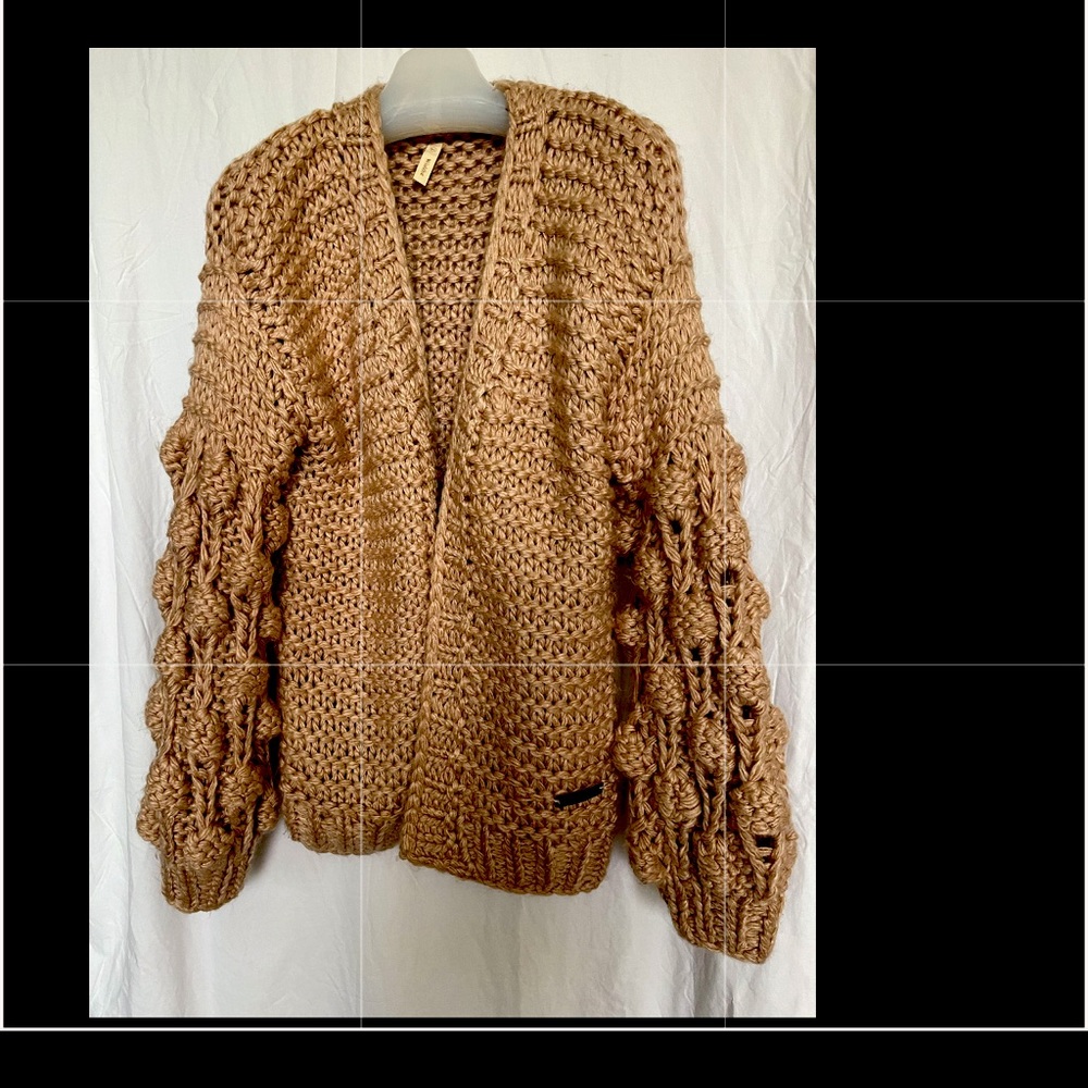 Handmade chunky sweater size : m-l